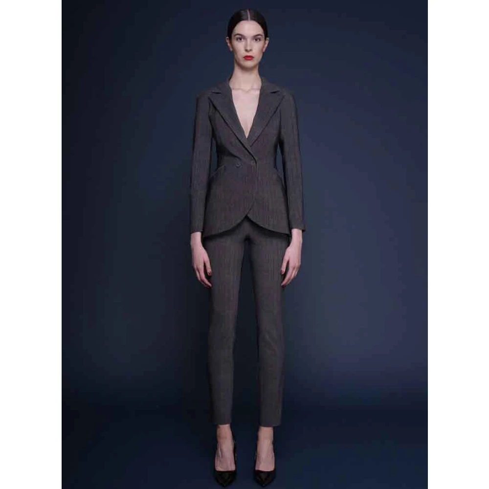 Chiara Boni Londen Jas Gray Dames