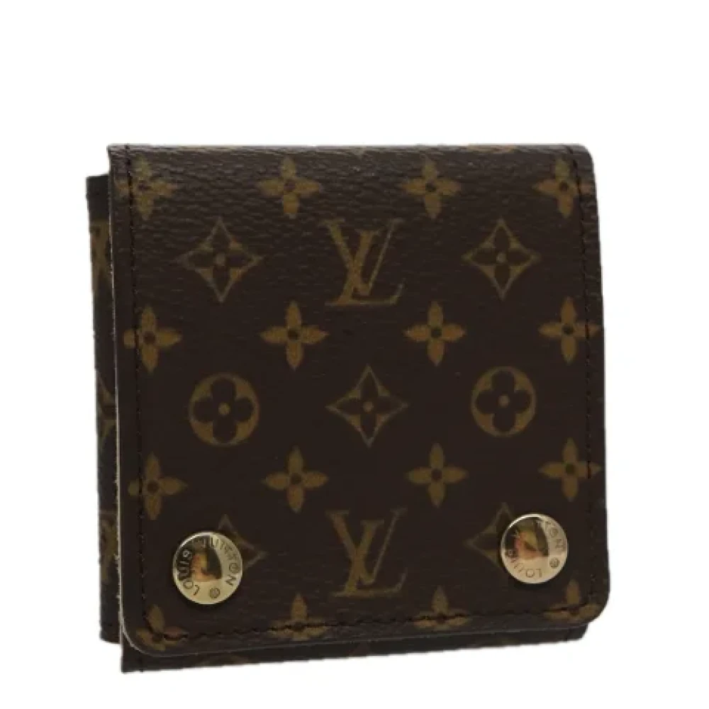 Louis Vuitton Vintage Pre-owned Canvas wallets Brown Unisex
