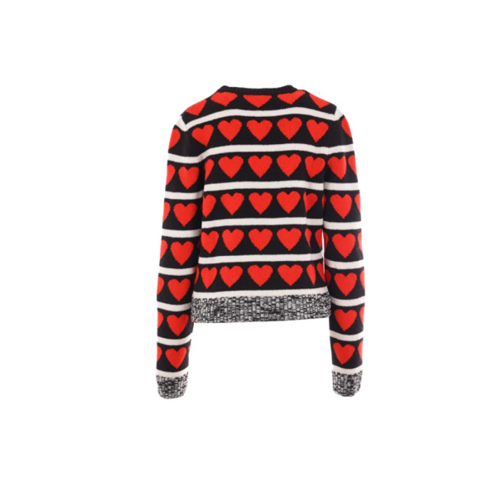 Meryll Rogge Trui met Hart Intarsia Red Dames