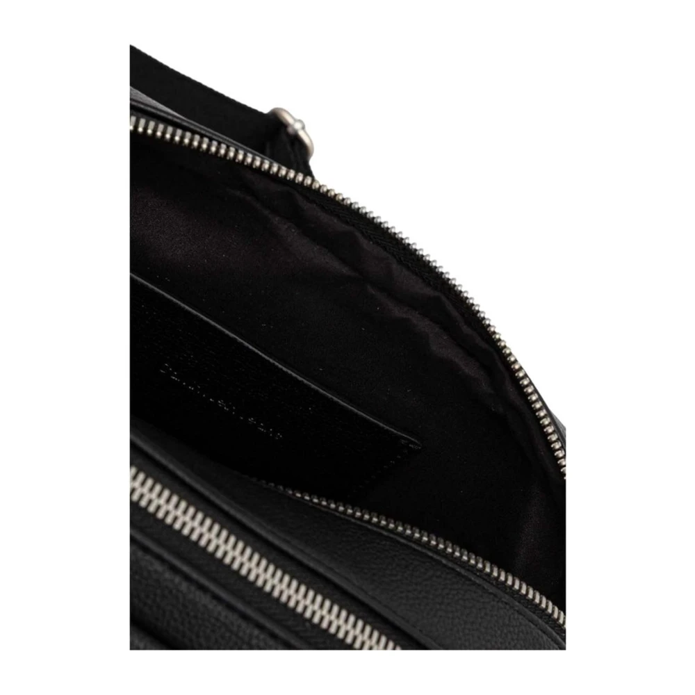 Calvin Klein Jeans Stijlvolle Zwarte Polyethyleen Handtas Black Dames