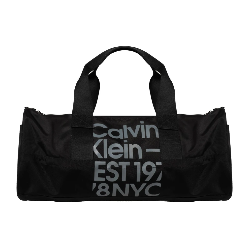 Calvin Klein Stilren Praktisk Väska Black, Herr