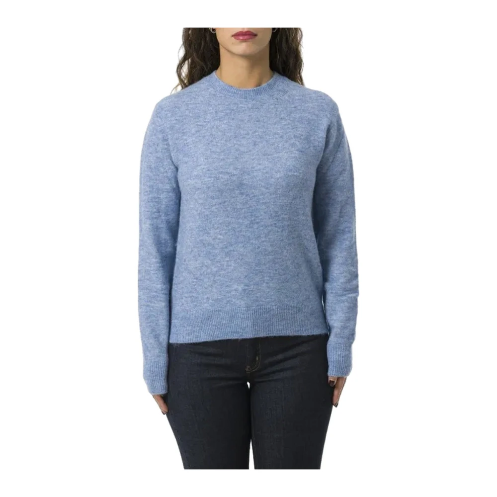 MC2 Saint Barth Alpaca Blend Trui Blue Dames