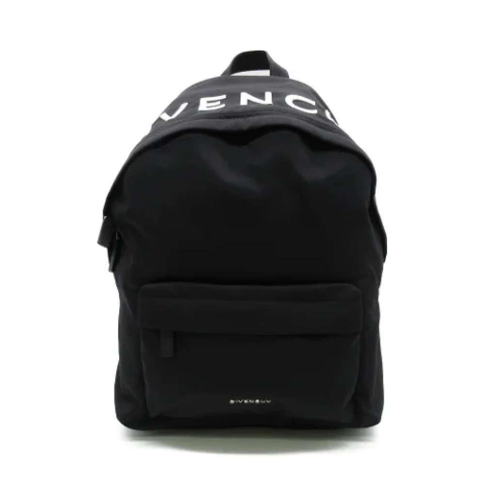 Givenchy Pre-owned Fabric backpacks Black Dames