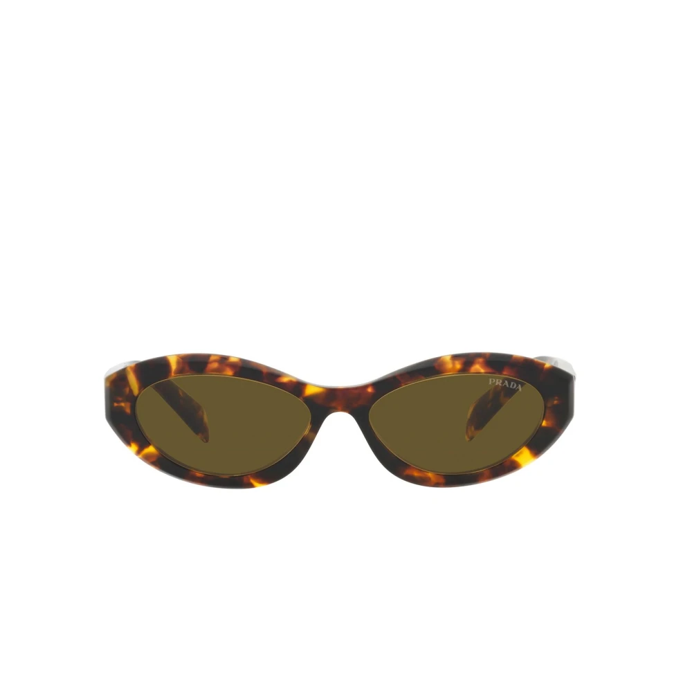 Prada Brun Tortoise Cateye Solglasögon för Kvinnor Brown, Dam