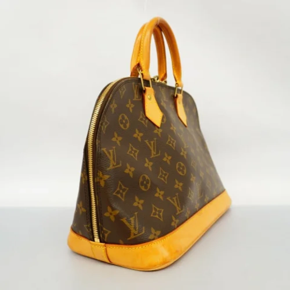 Louis Vuitton Vintage Pre-owned Fabric handbags Brown Dames