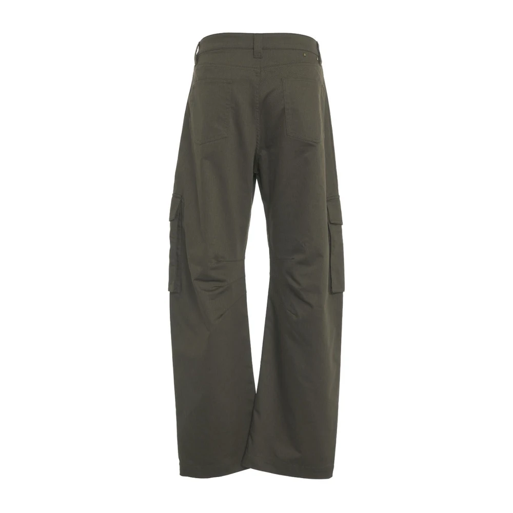 Golden Goose Groene Broek Aw24 Green Heren