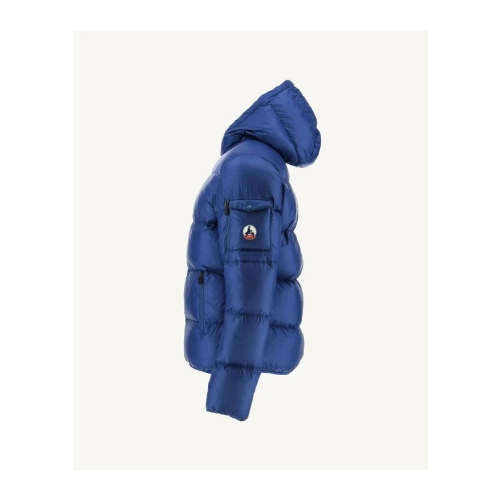 Jott Warme Winterjas Blauwe Dons Blue Heren