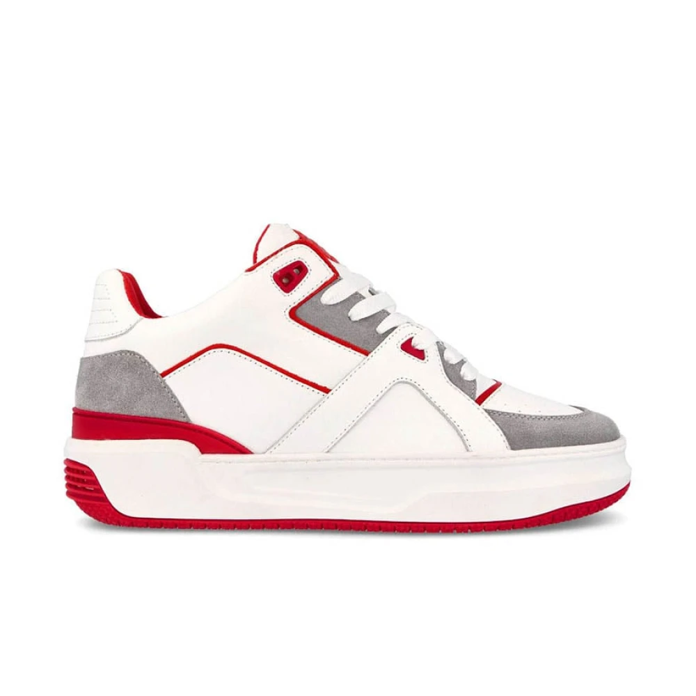 Just DON Luxe JD3 Witte Sneakers Heren Schoenen Veelkleurig Multicolor