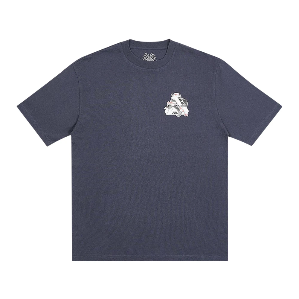 Palace Beperkte oplage Fris T-shirt Navy Blue Heren