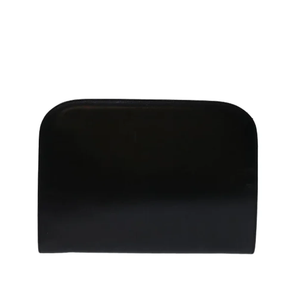 Salvatore Ferragamo Pre-owned Leather shoulder-bags Black Dames