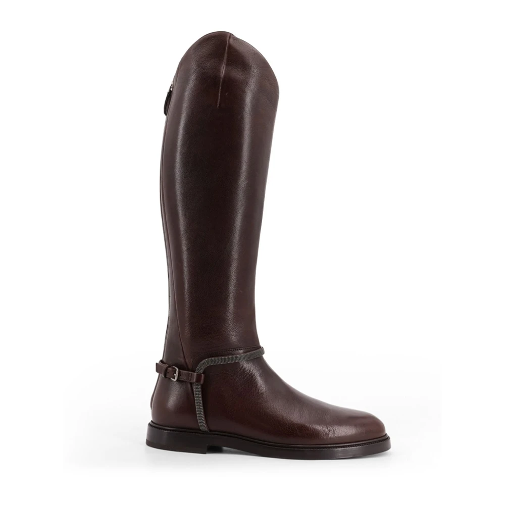 Shoes > Boots > High Boots - - Brunello Cucinelli - Modalova