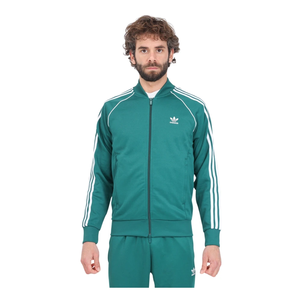 Adidas Originals Grön Track Jacket Adicolor Classics SST Green, Herr