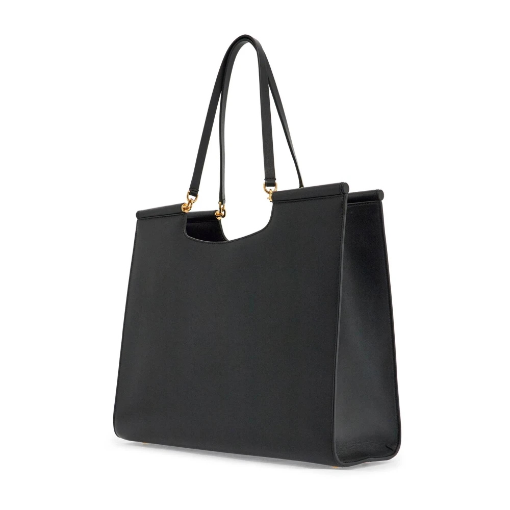 Dolce & Gabbana Luxe leren tote tas Black Dames