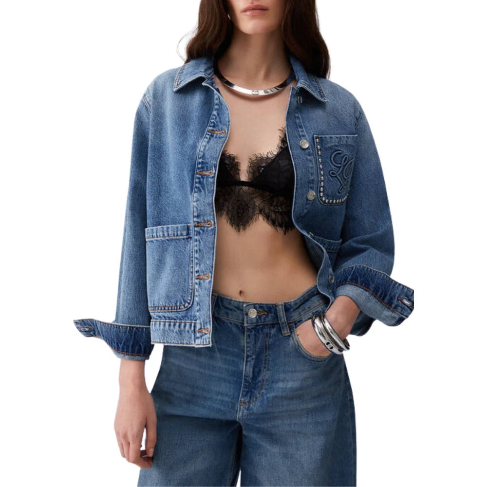 Liu Jo Femme Bleu - Jackets > Denim Jackets