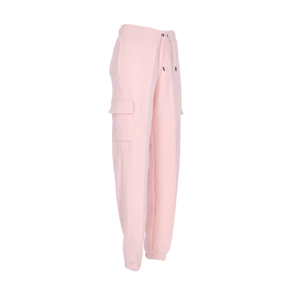 Nike Essential Fleece Cargo Broek Pink Dames