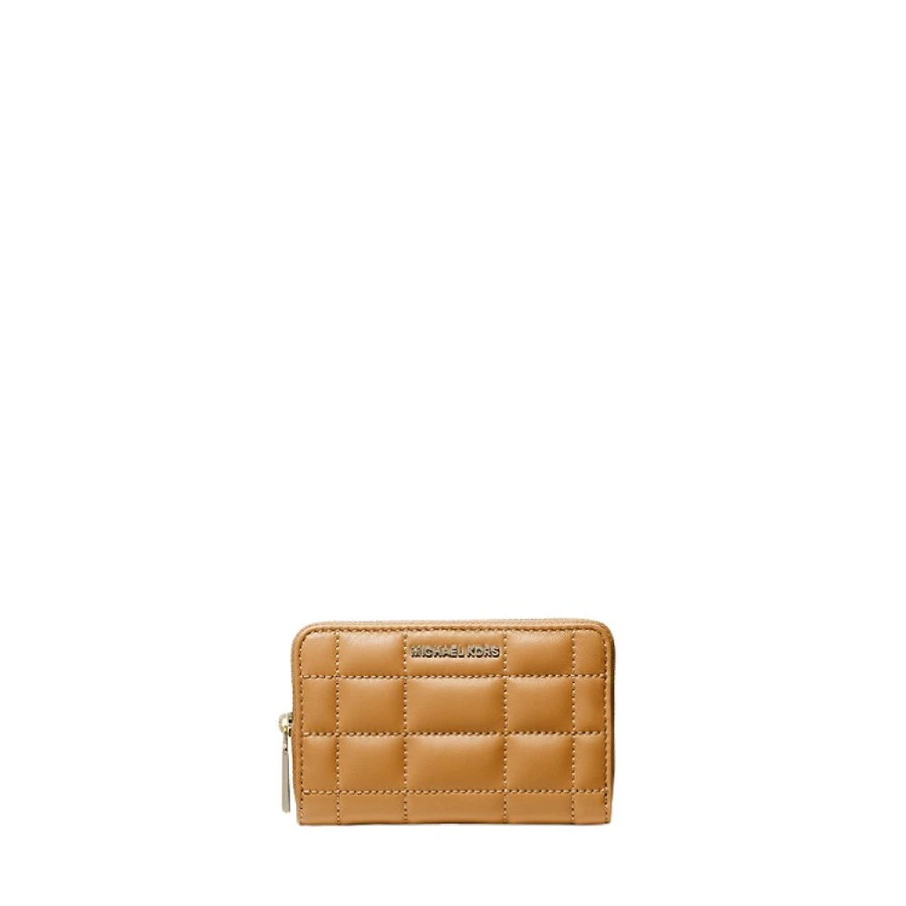 Michael Kors Bruine Leren Schoudertas Brown Dames