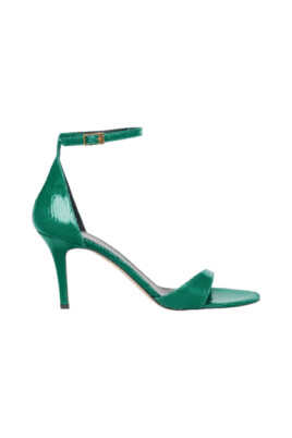 green-python-leather-heeled-sandals