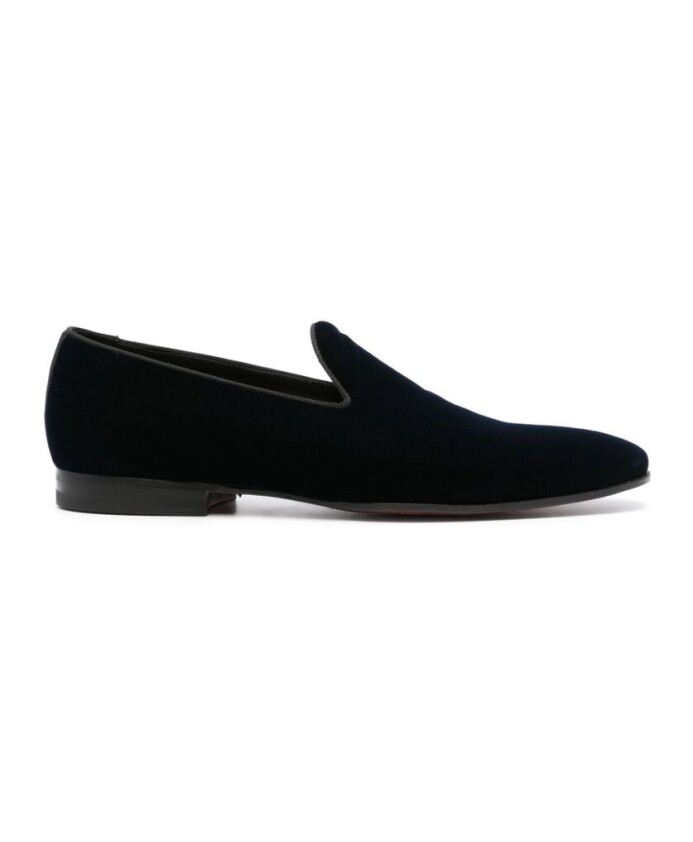 midnight-blue-velvet-slip-on-shoes
