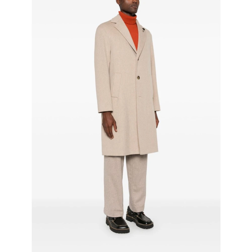 Lardini Stijlvolle Jassen voor Mannen Beige Heren