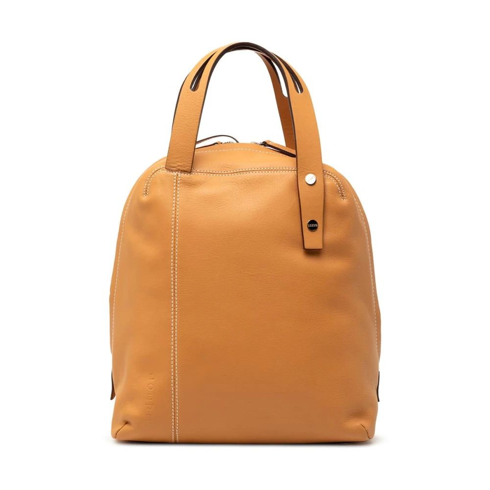 Loewe Pre-Owned Women's Brown Pre-Owned Leather Handbag