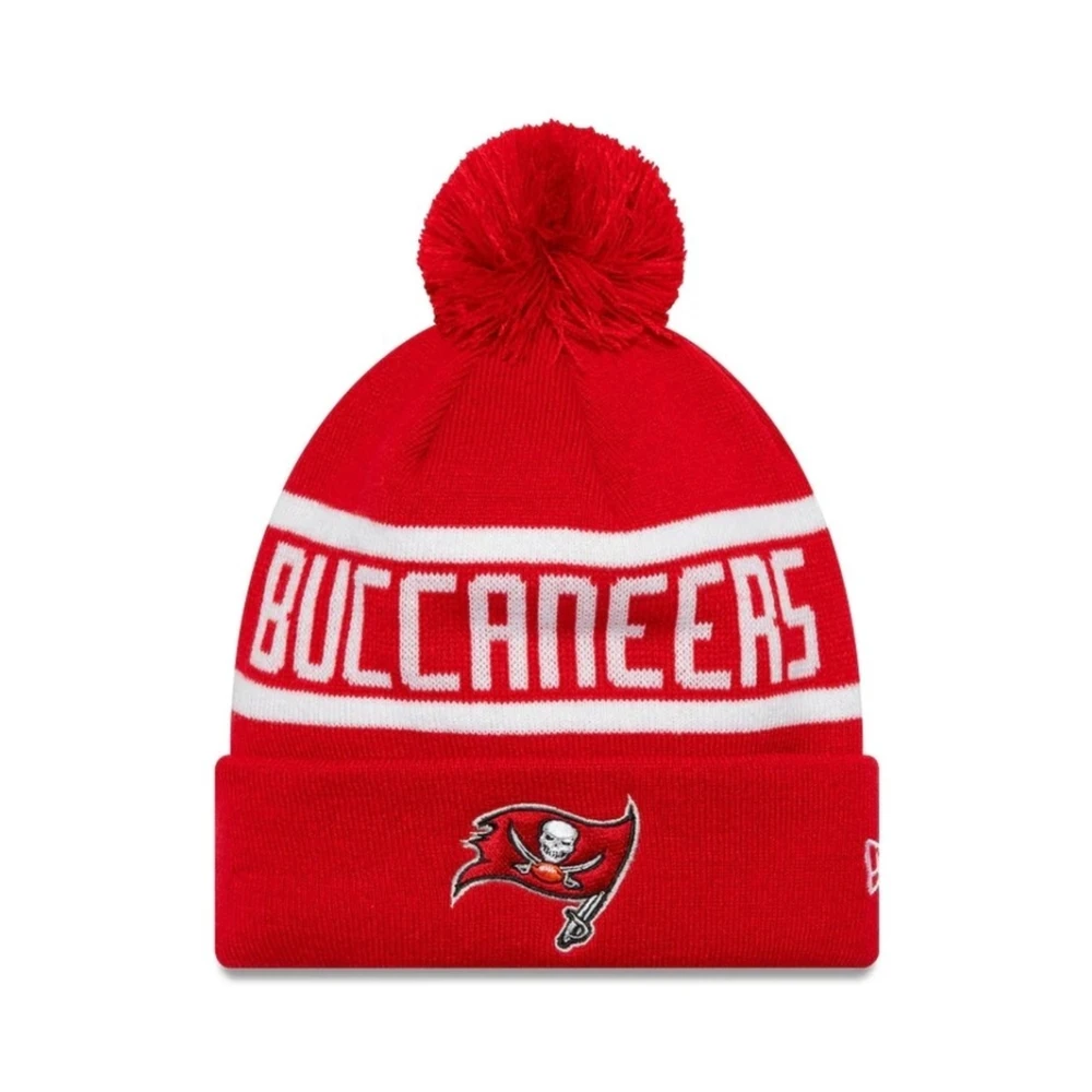 New era Rode Buccaneers NFL Beanie Muts Red Unisex