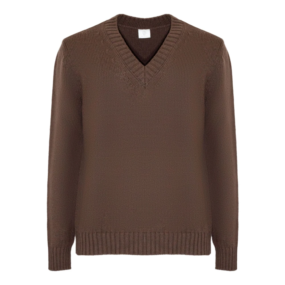 Knitwear > V-neck Knitwear - - Eleventy - Modalova