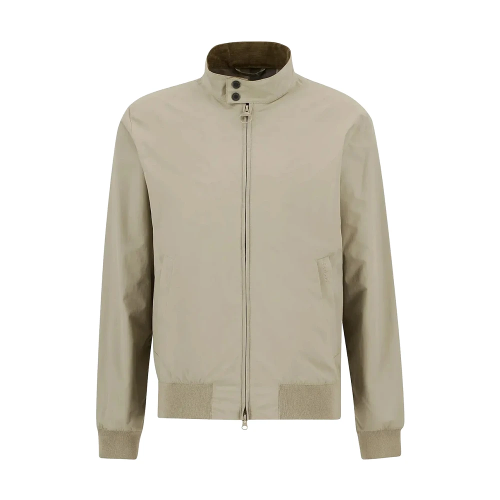 Barbour Men's White Bomber Jackets, M, Royston Jacket