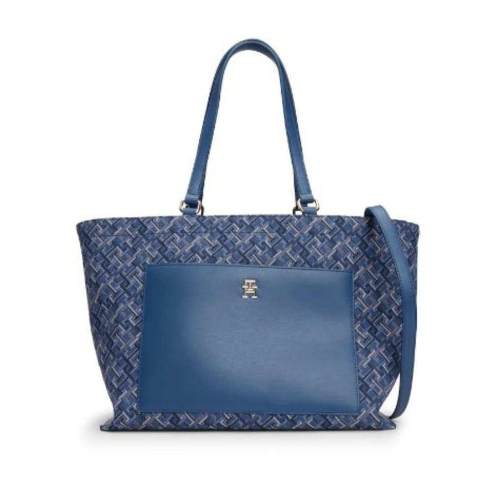 Tommy Hilfiger Stijlvolle Tote Tas voor Vrouwen Blue Dames