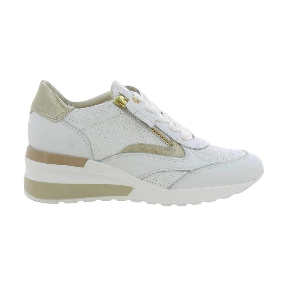 DL Sport Witte Damessneakers Dames Schoenen
