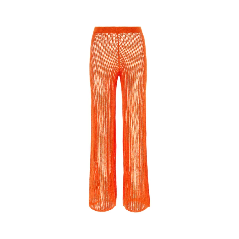 Canessa Wide Trousers Orange Dames