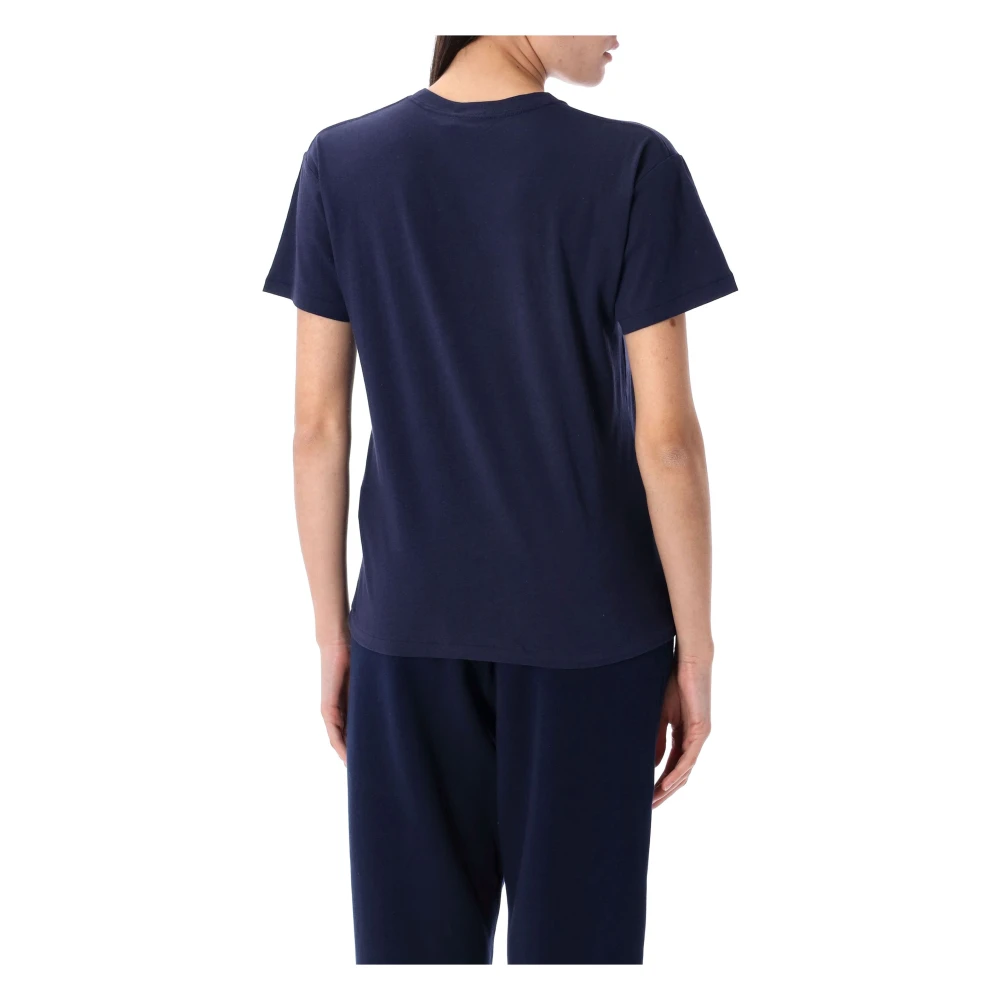 Ralph Lauren Beer T-Shirt Blue Dames