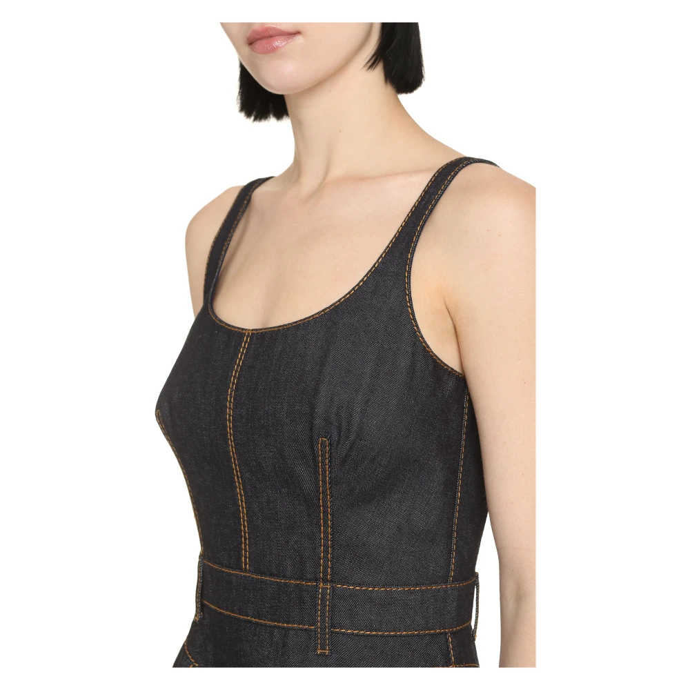 alexander mcqueen Stijlvolle Jurk voor Vrouwen Blue Dames