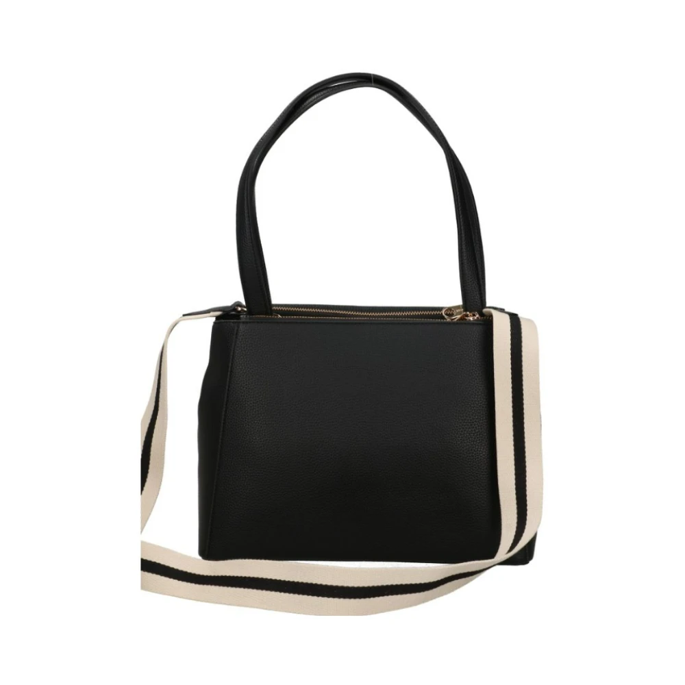 Twinset Zwarte Kunstleren Schoudertas Black Dames