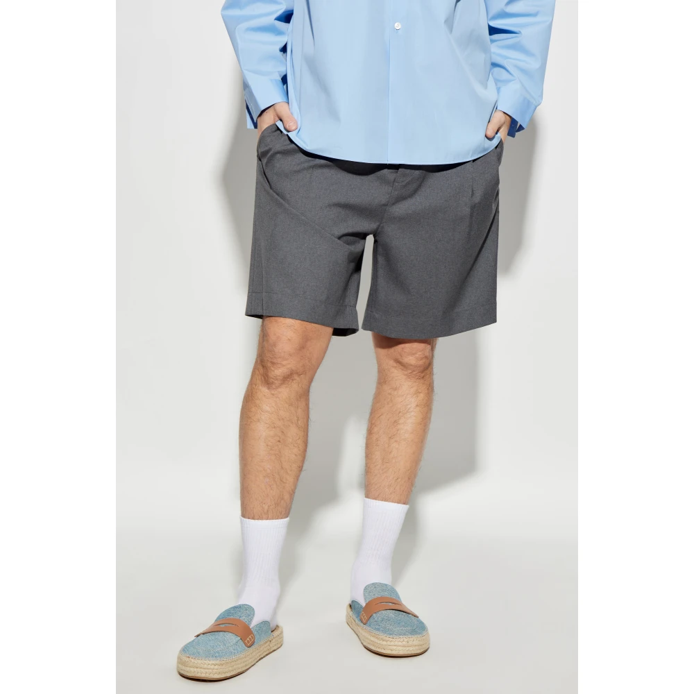 Marni Wollen shorts Gray Heren