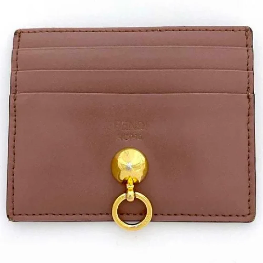 Fendi Vintage Pre-owned Leather wallets Pink Dames