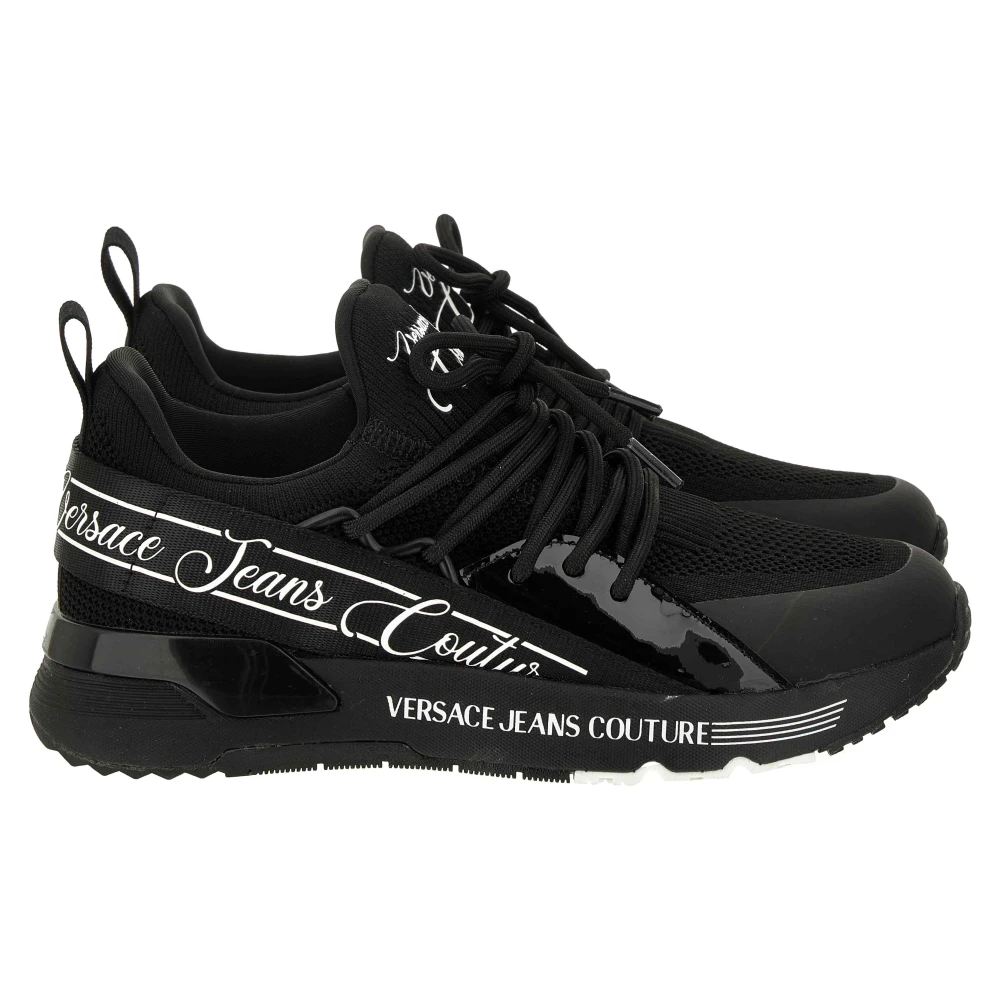 Versace Fondo Dynamic Sa8 Sneakers Dames Schoenen Zwart