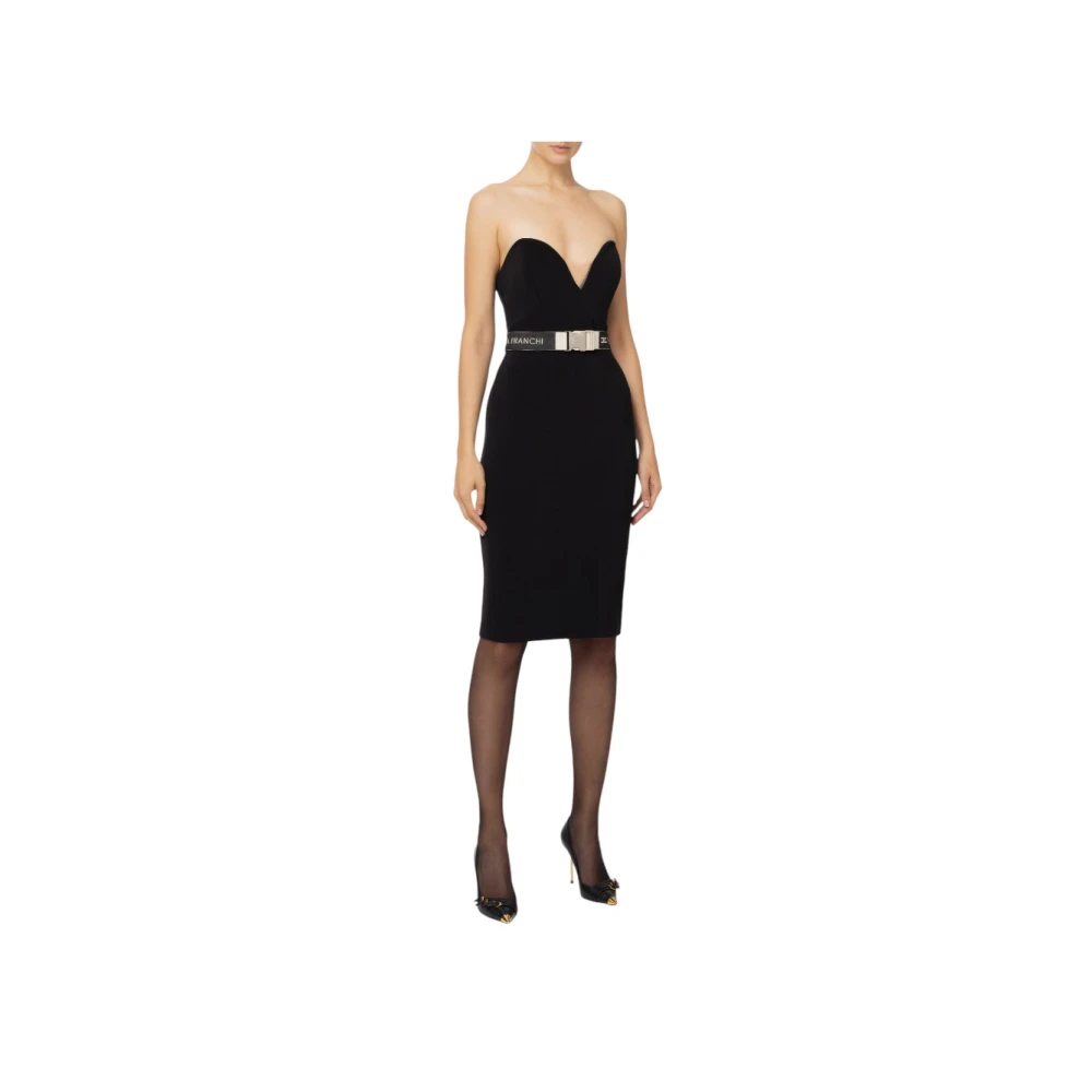 Elisabetta Franchi Elegante Jurk voor Speciale Gelegenheden Black Dames