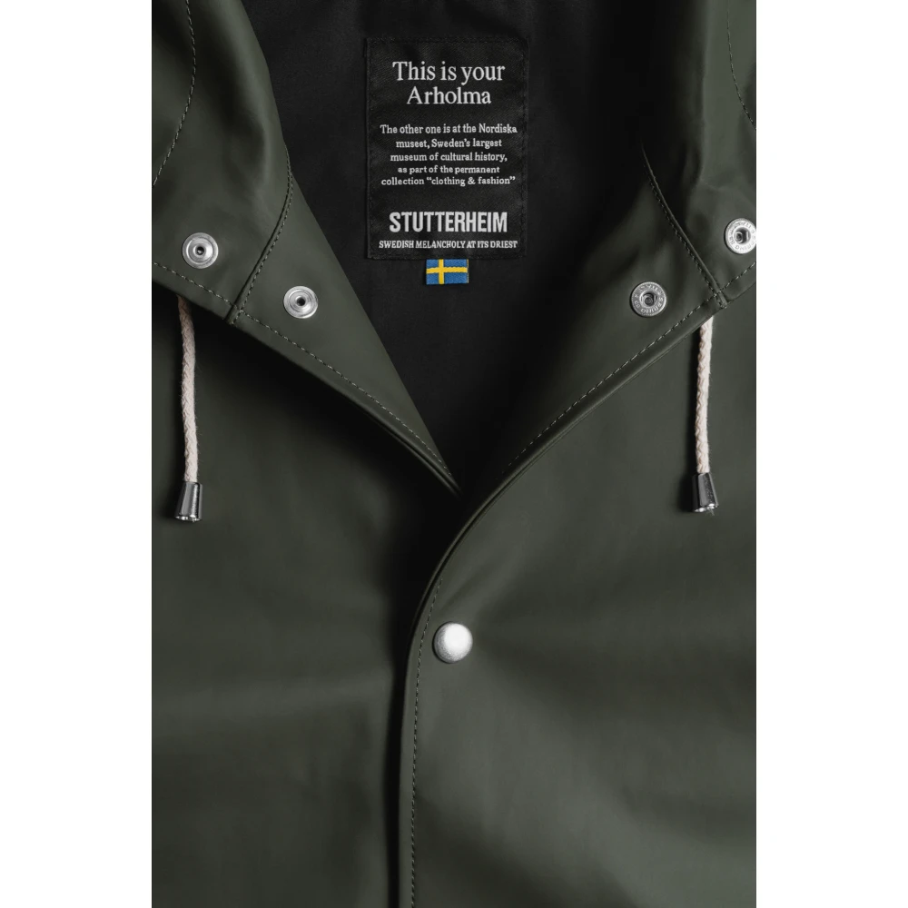 Stutterheim Arholma Regenjas Green Heren