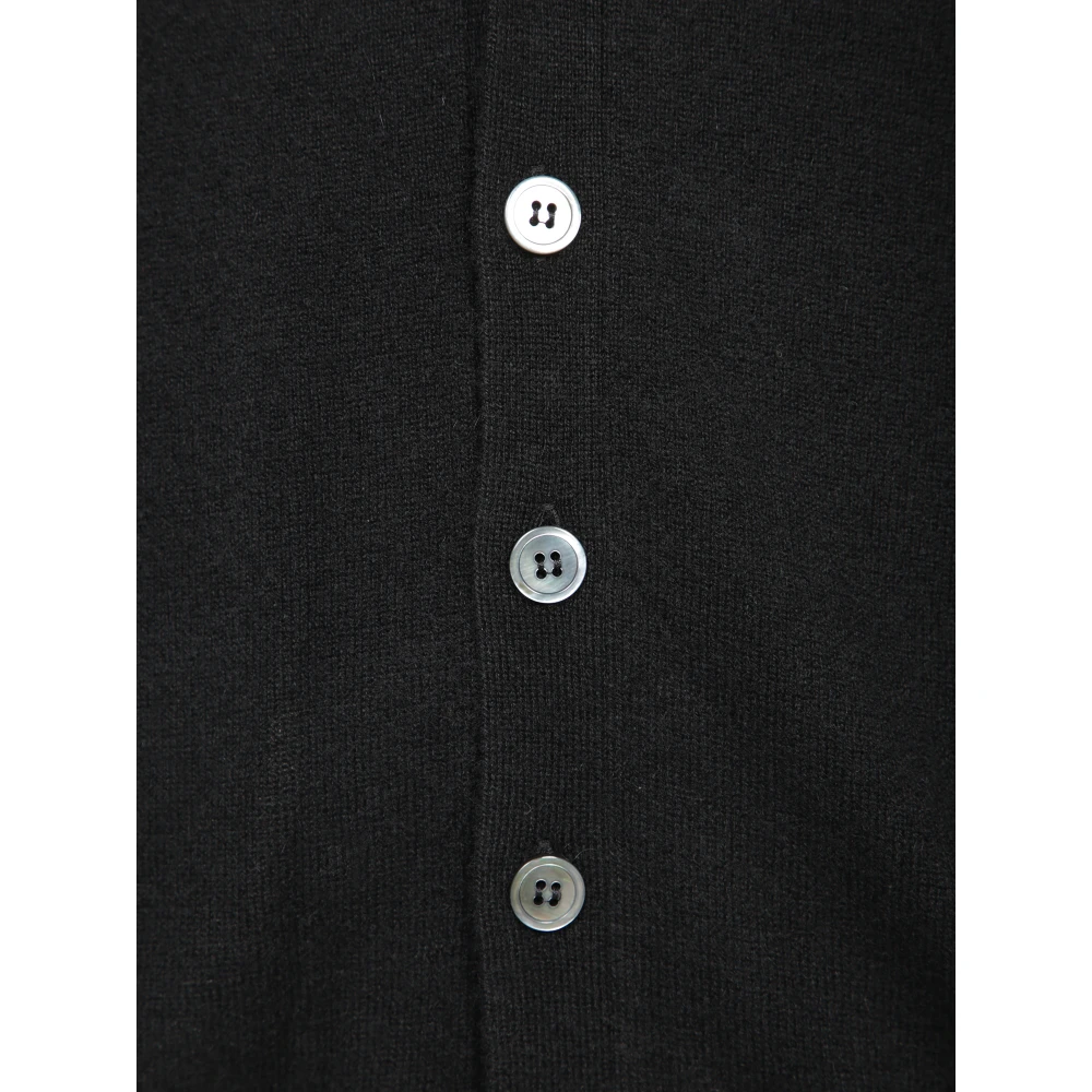 Dell'oglio Zwarte Sweater voor Mannen Aw24 Black Heren