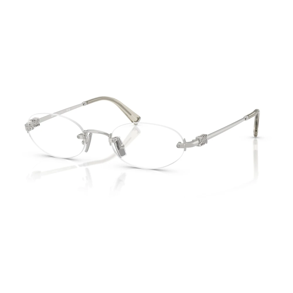 Miu Miu , Glasses, Unisex, Gray, 51 Mm, Stylish Sunglasses For Women - Image 5
