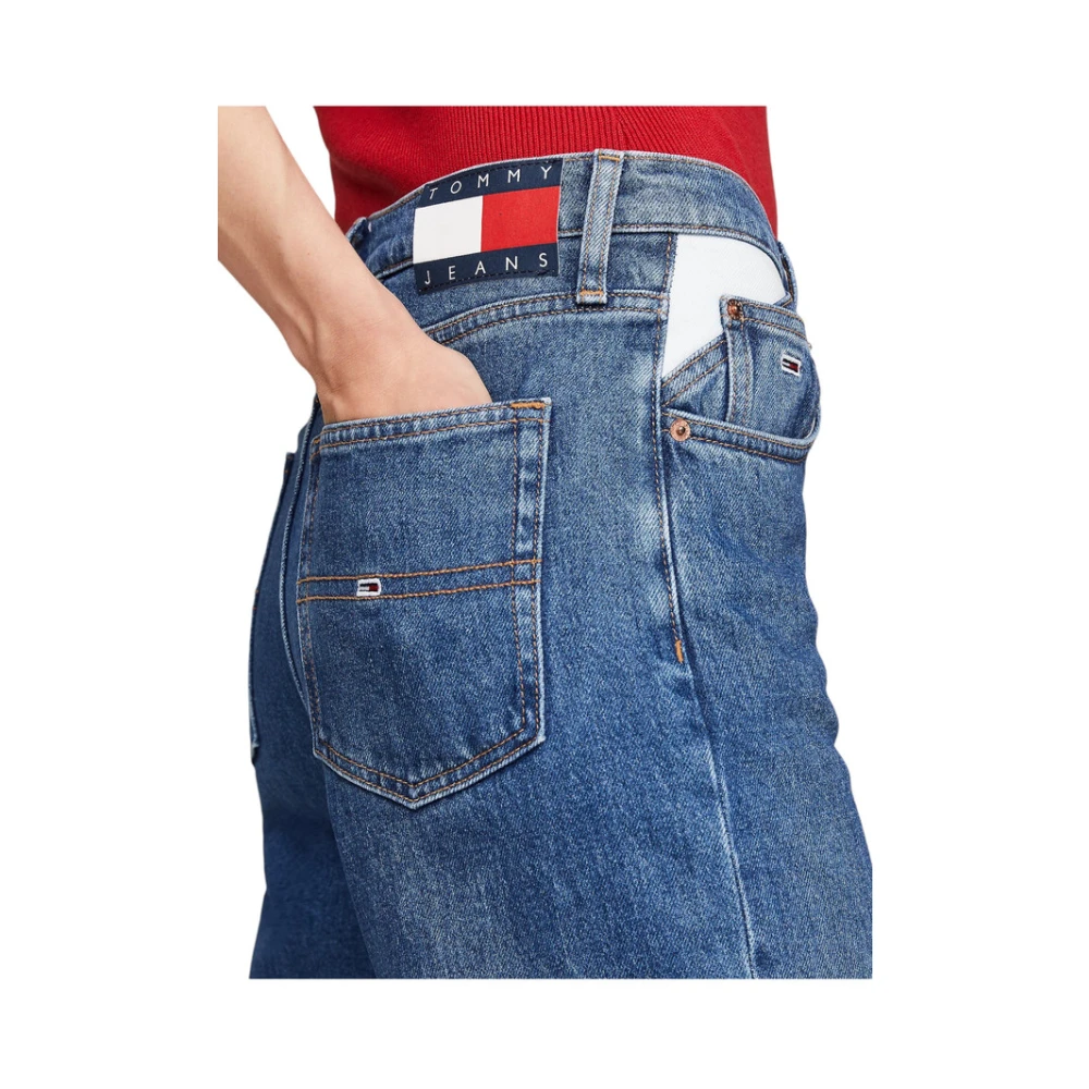 Tommy Jeans Relaxed Fit Denim Jeans Blue Dames