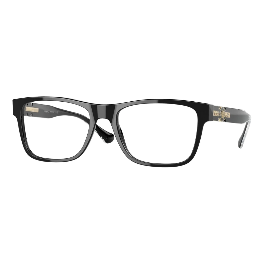 Versace Stijlvolle Brillen in Gb Kleur Black Unisex