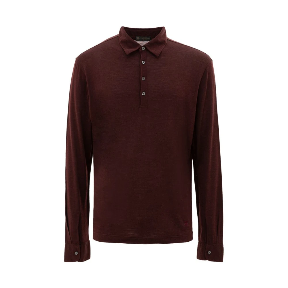 Bordeaux Ull Polo Skjorte