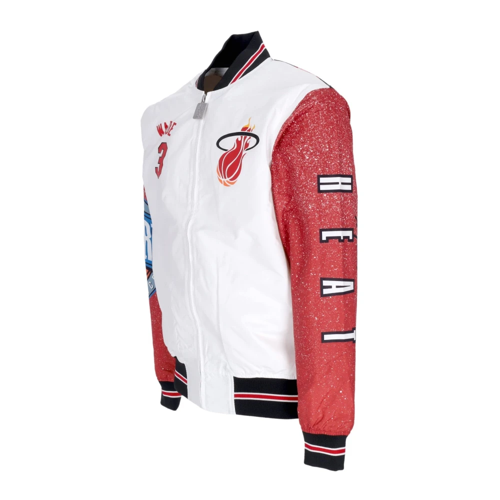 Mitchell & Ness NBA Burst Bomberjack Dwyane Wade Multicolor Heren