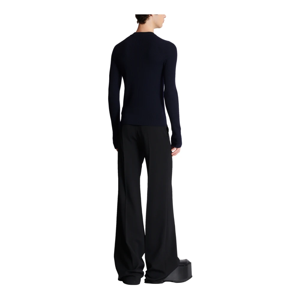 Balmain Gebreide trui Blue Heren