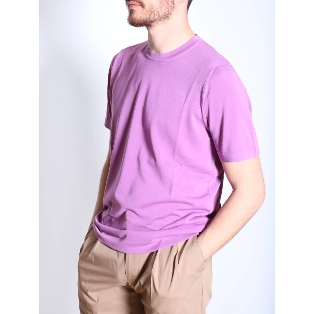 Drumohr Blouses Shirts Purple Heren