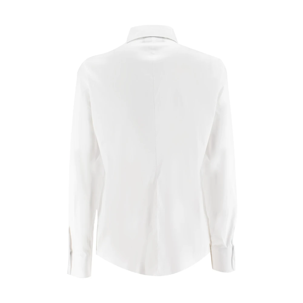 Fabiana Filippi Dameskleding Shirts Bianco Aw23 White Dames