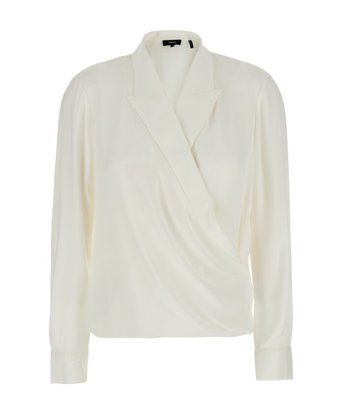 chemisier-croise-en-soie-blanc