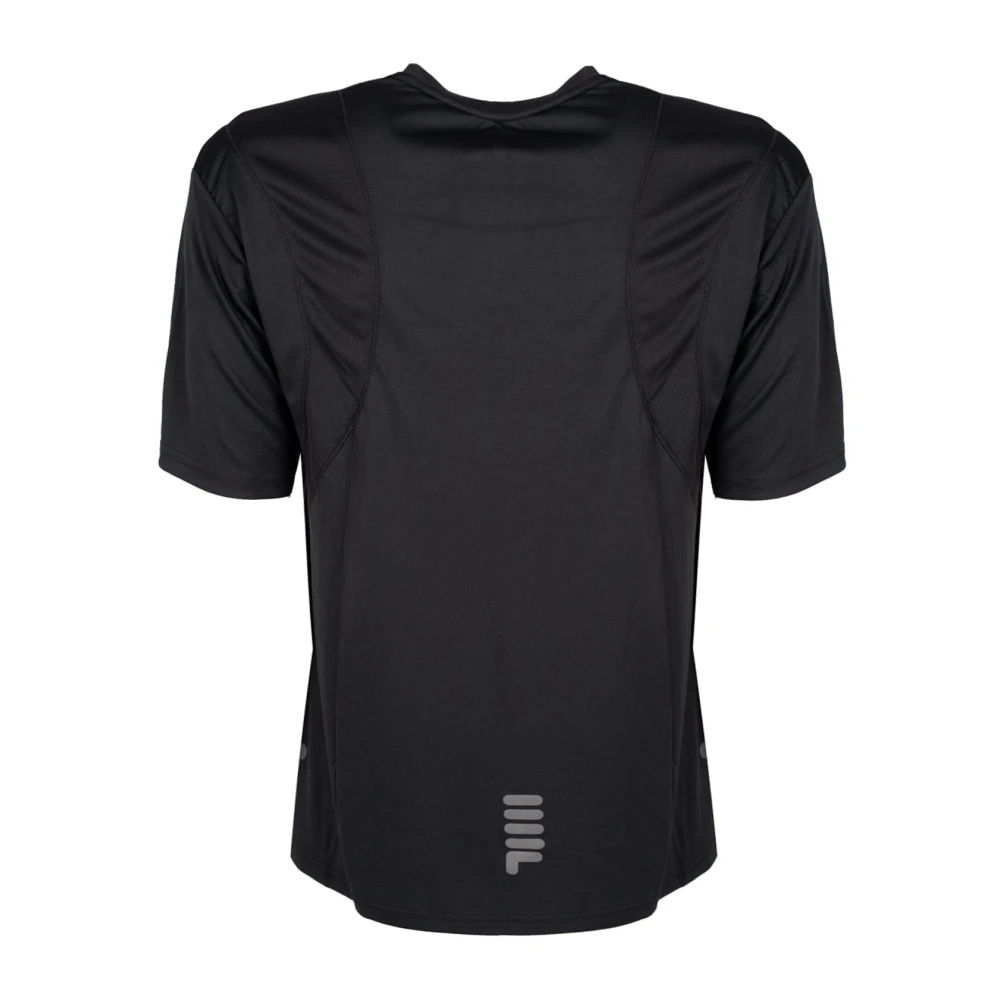 Fila Klassiek Ronde Hals T-Shirt Black Heren