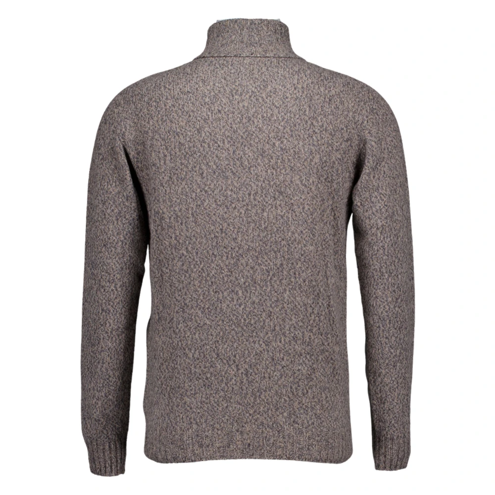 Gentiluomo Roll Neck Sweater Grijs Gray Heren